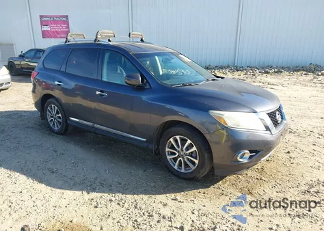 2014 Nissan Pathfinder Sl из США, поврежденный, VIN 5N1AR2MN6EC624947